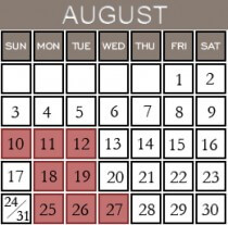 August-Calendar August-Calendar