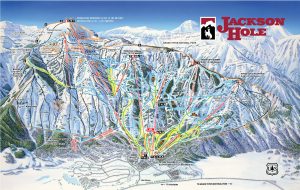 Jackson Hole Winter Map 2019 Jackson Hole winter map for 2019