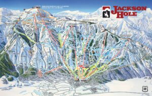 Jackson Hole Winter Map 2022-23